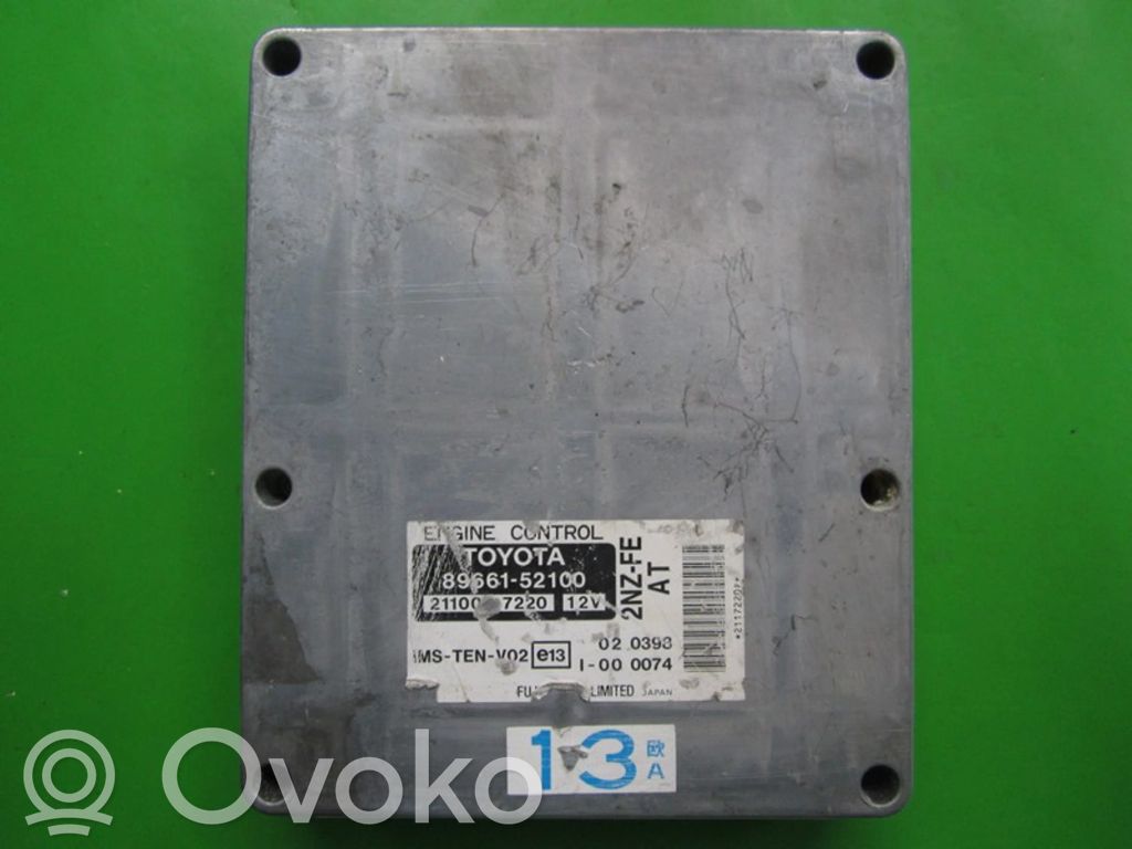 Toyota Yaris Engine control unit/module ECU 