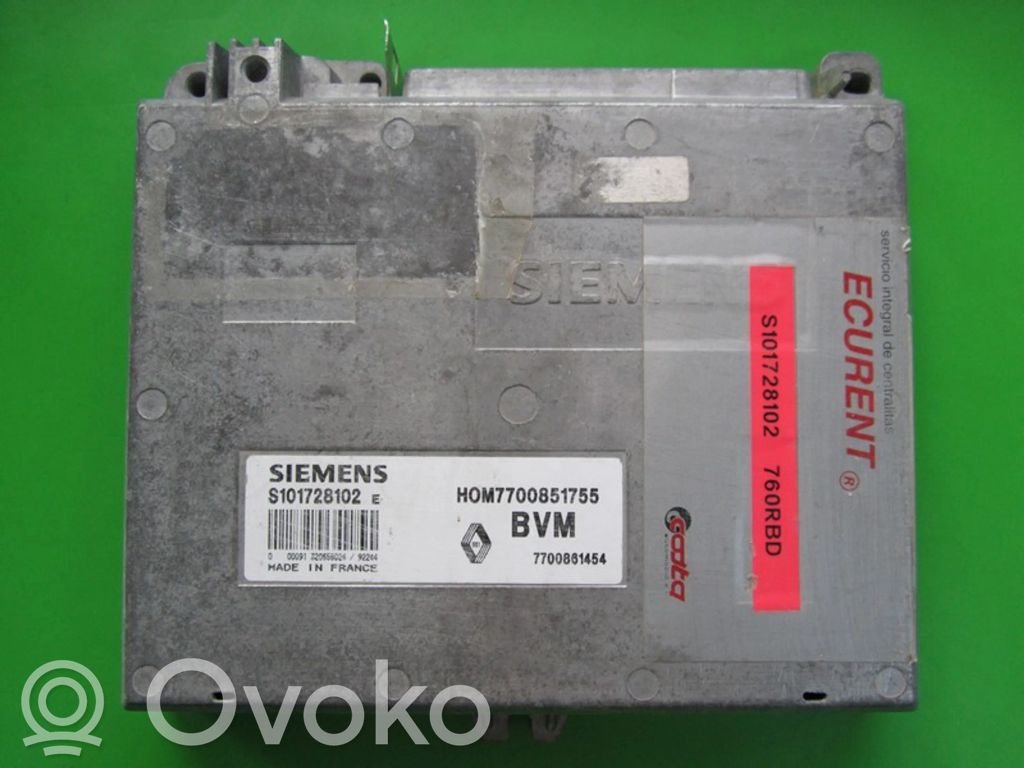 Renault Clio I Engine control unit/module ECU 