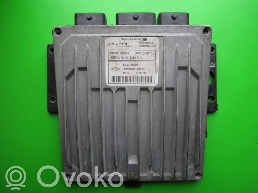 Renault Clio II Unidad de control/módulo ECU del motor 