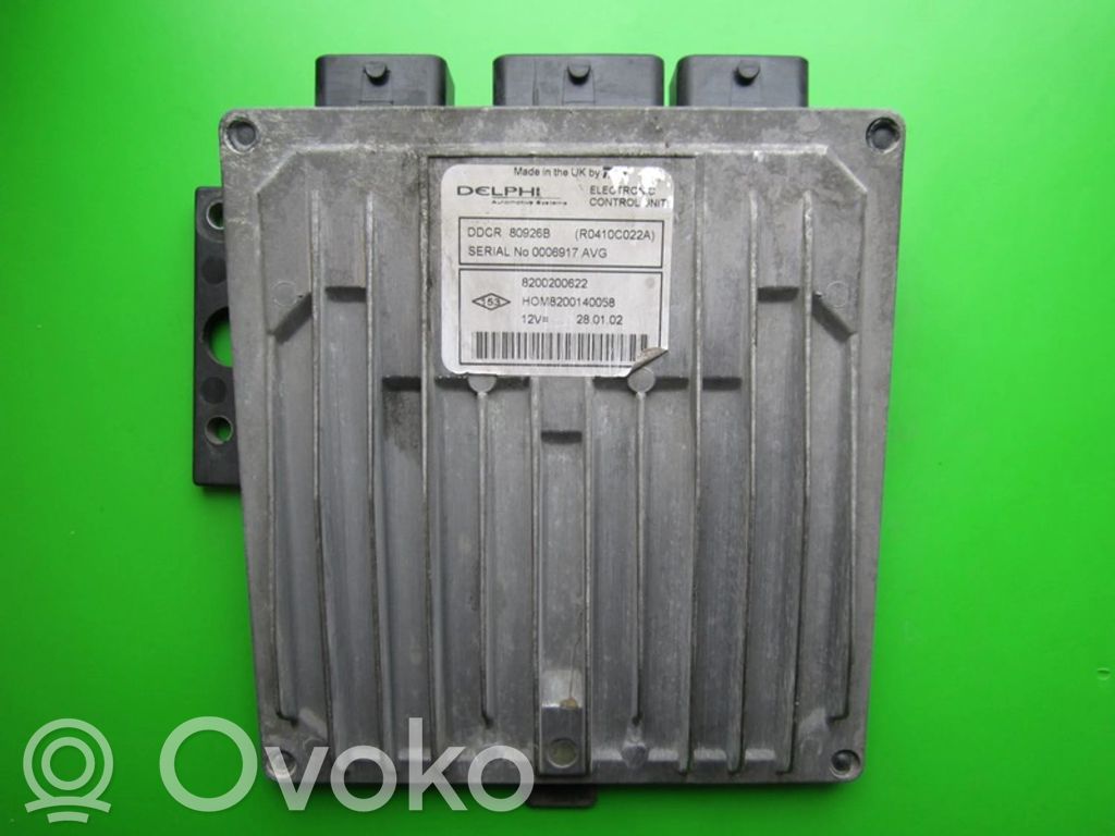 Renault Clio II Engine control unit/module ECU 