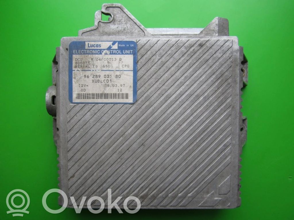 Peugeot 806 Unitate control motor/modul ECU 