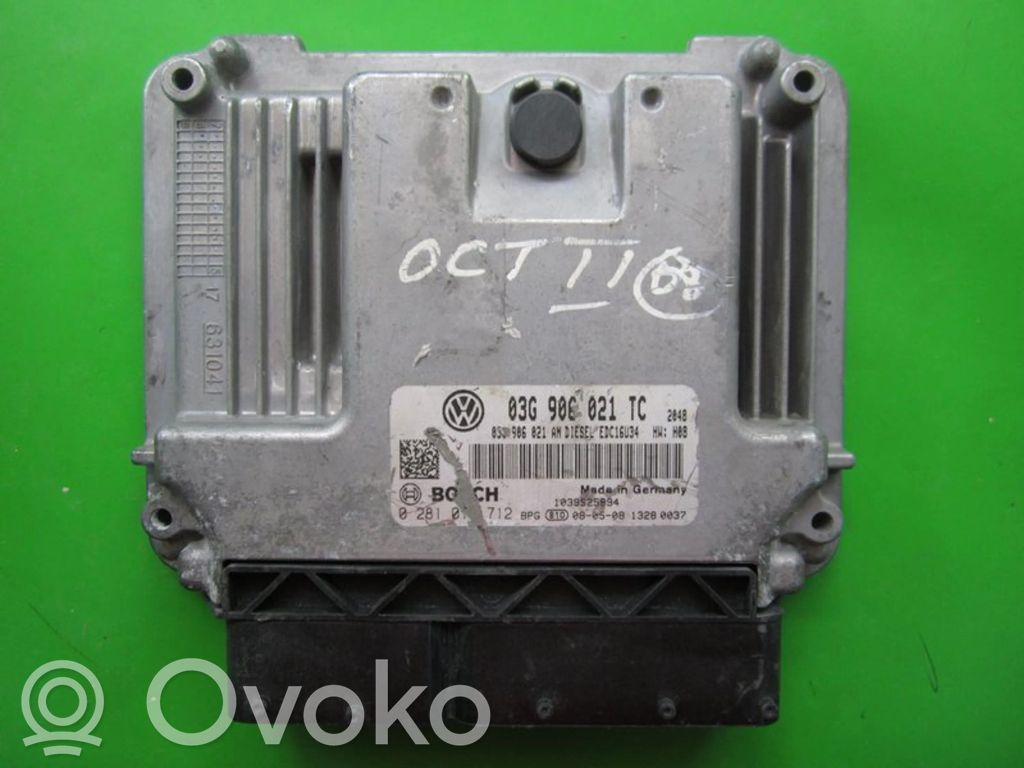 Skoda Octavia Mk2 (1Z) Unitate control motor/modul ECU 