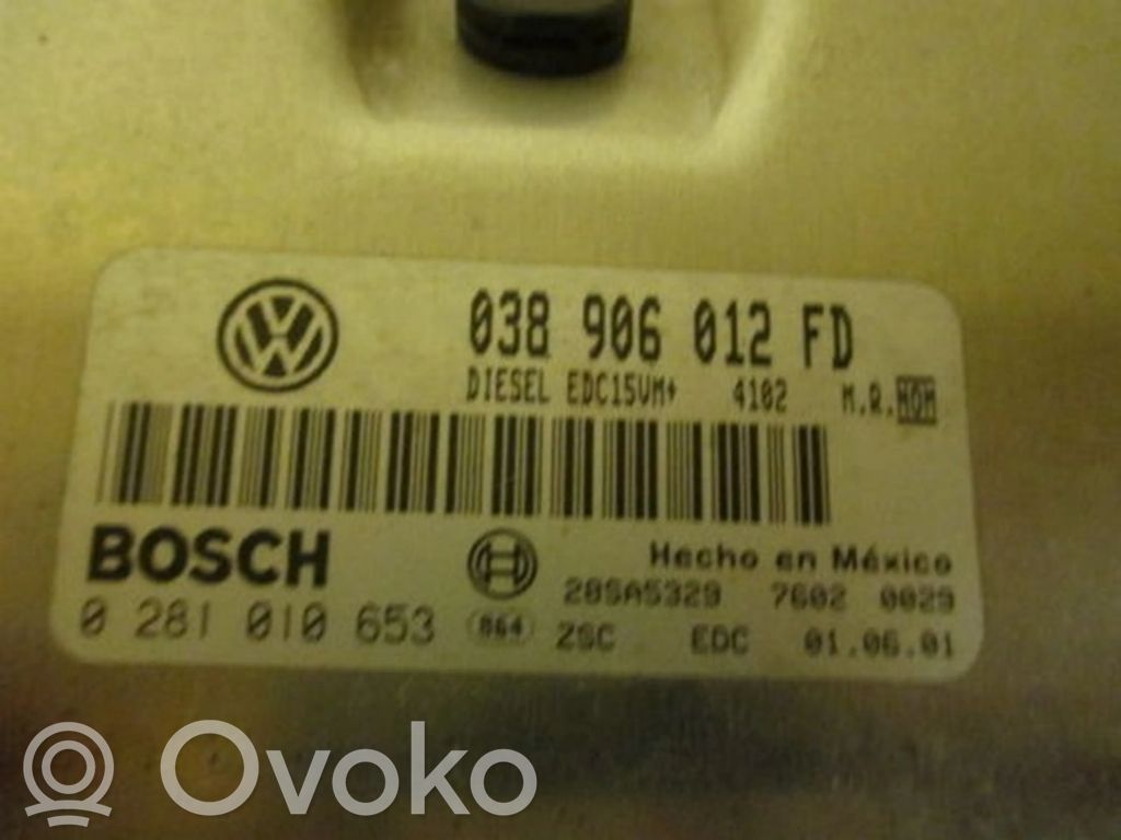 Volkswagen Bora Centralina/modulo motore ECU 