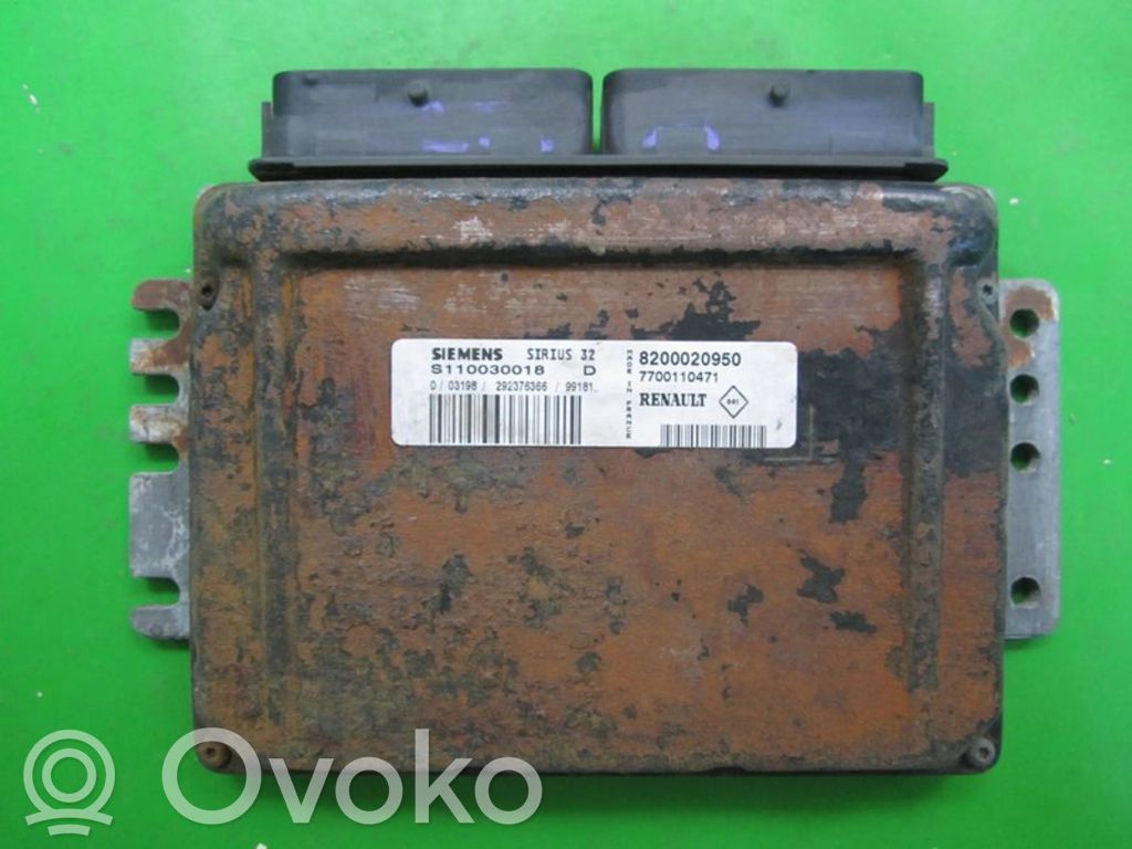Renault Megane I Engine control unit/module ECU 