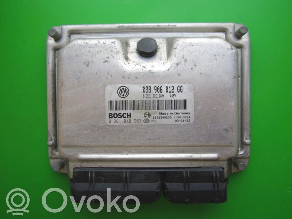 Skoda Fabia Mk1 (6Y) Unitate control motor/modul ECU 