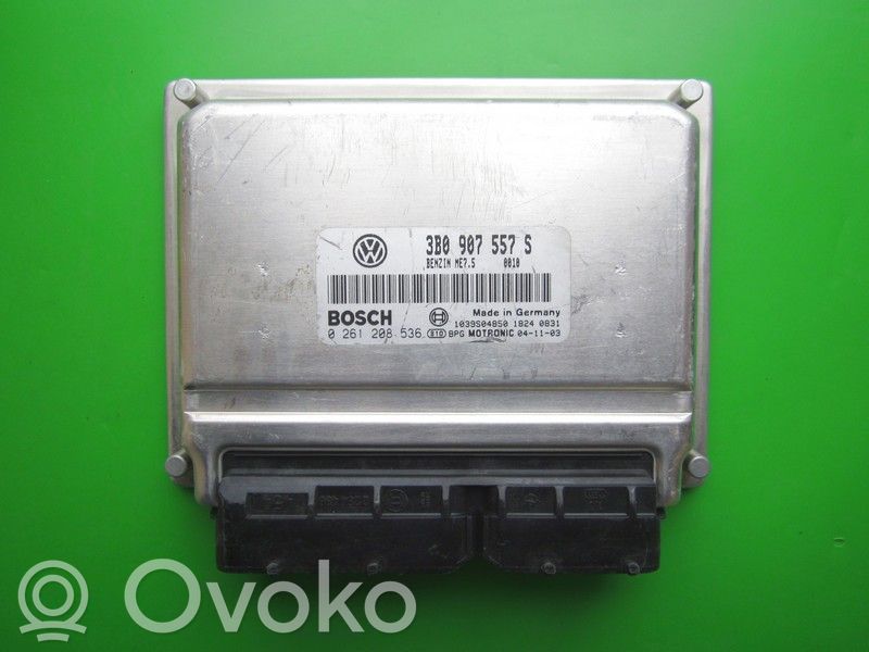 Engine control unit/module ECU   3B0907557S,0261208536