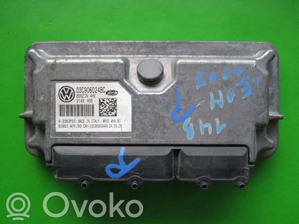 Seat Leon (1P) Unidad de control/módulo ECU del motor 