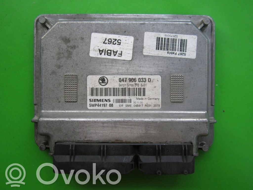 Engine control unit/module ECU   047906033D,5WP44197
