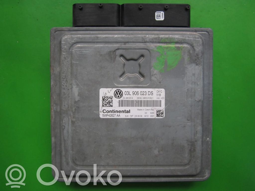 Engine control unit/module ECU   03L906023DS,5WP42827