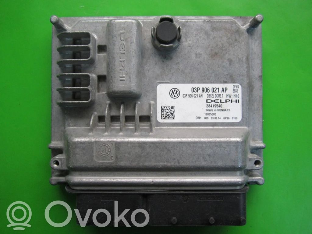 Skoda Fabia Mk2 (5J) Centralina/modulo motore ECU 