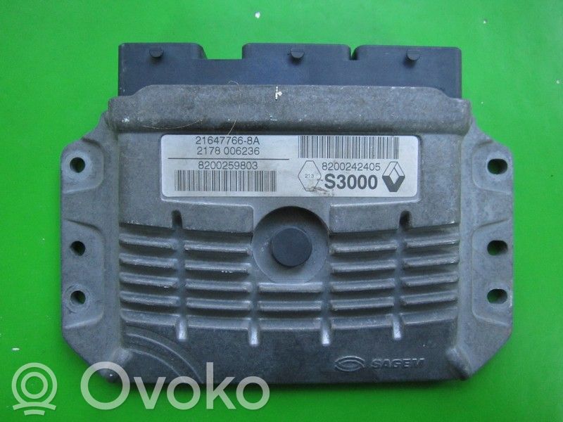 Renault Megane II Engine control unit/module ECU 