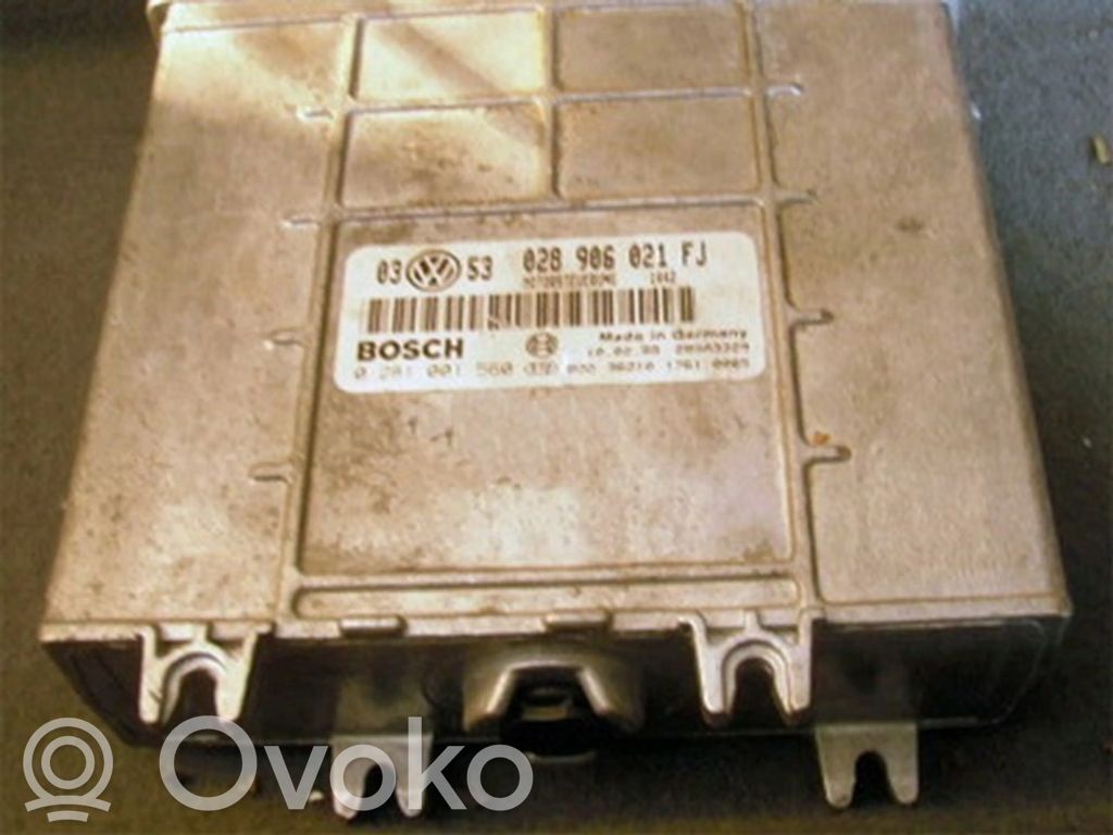 Engine control unit/module ECU   028906021FJ,0281001560