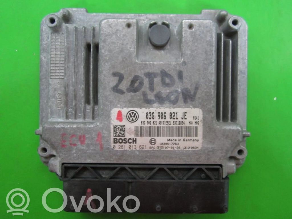 Seat Leon (1P) Engine control unit/module ECU 
