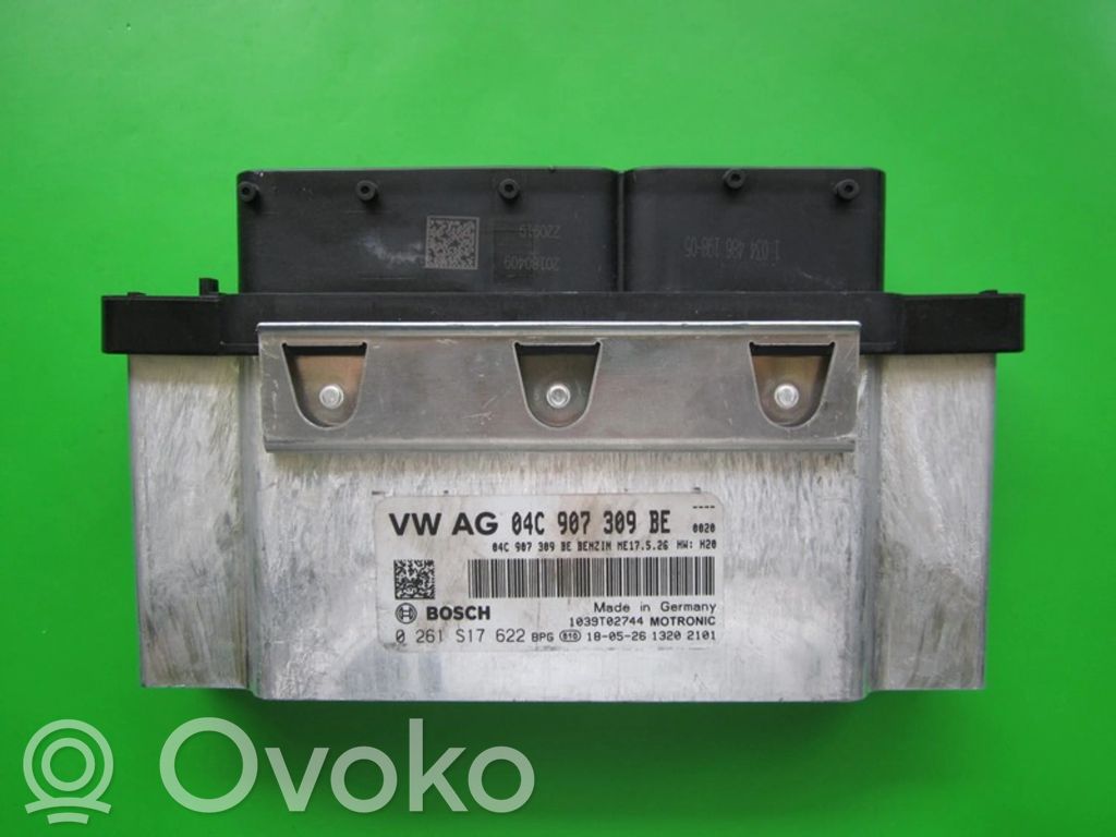 Engine control unit/module ECU   04C907309BE,0261S17622