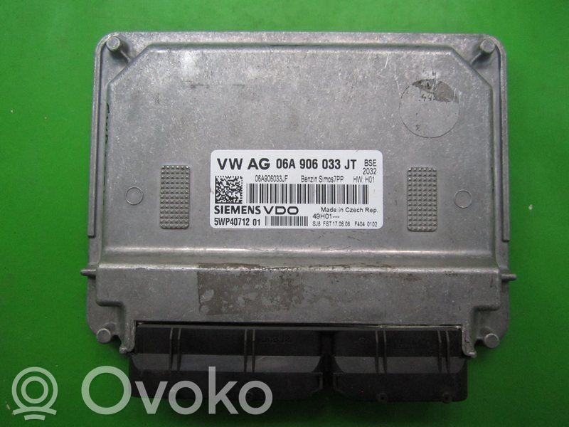 Engine control unit/module ECU   06A906033JT,5WP40712