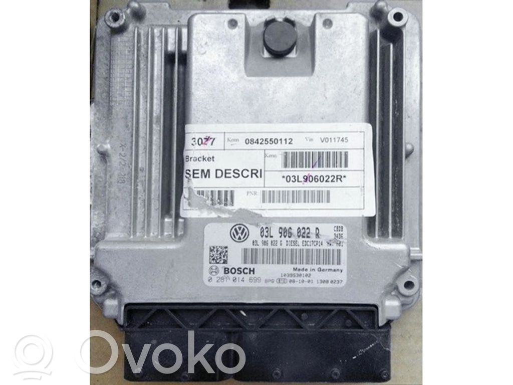 Volkswagen Scirocco Galios (ECU) modulis 