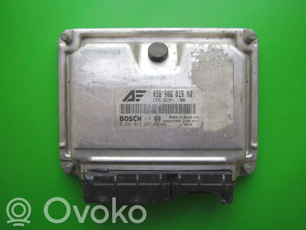 Volkswagen Sharan Komputer / Sterownik ECU silnika 