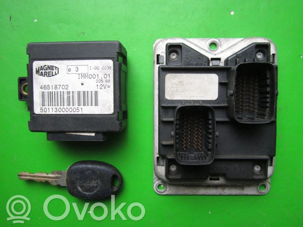 Fiat Bravo Engine ECU kit and lock set 