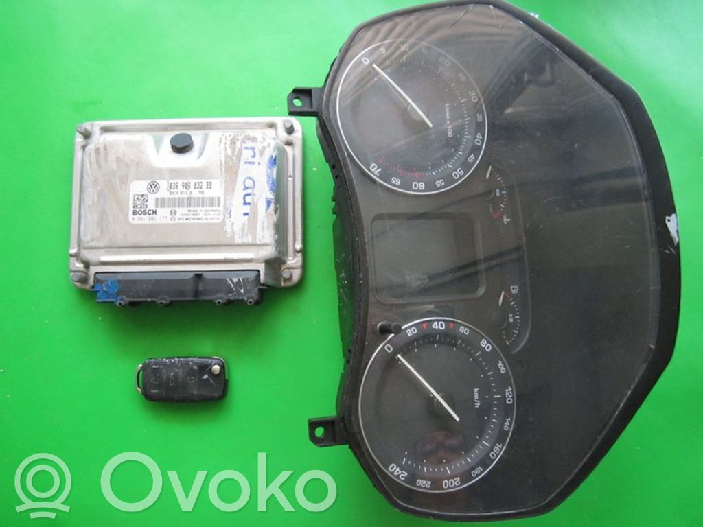 Skoda Octavia Mk3 (5E) Engine ECU kit and lock set 