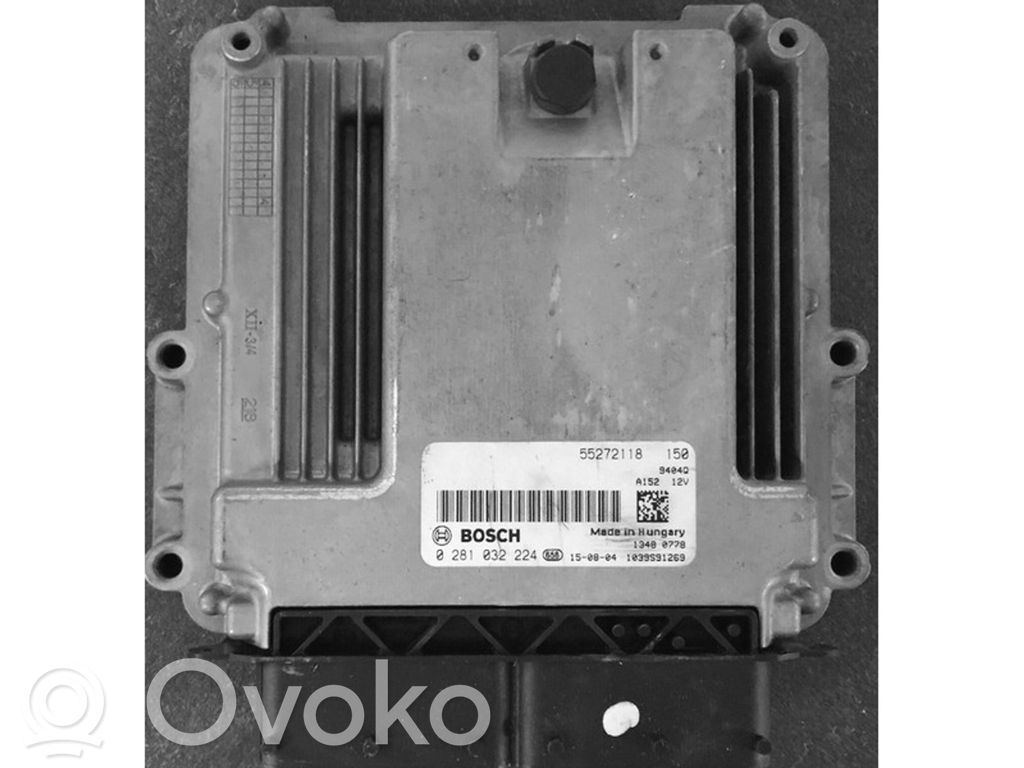 Engine control unit/module ECU   55272118,0281032224
