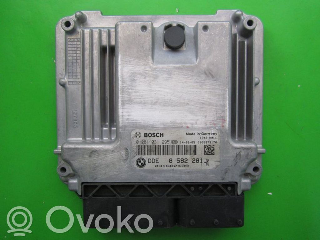 Engine control unit/module ECU   DDE8582281,0281031295