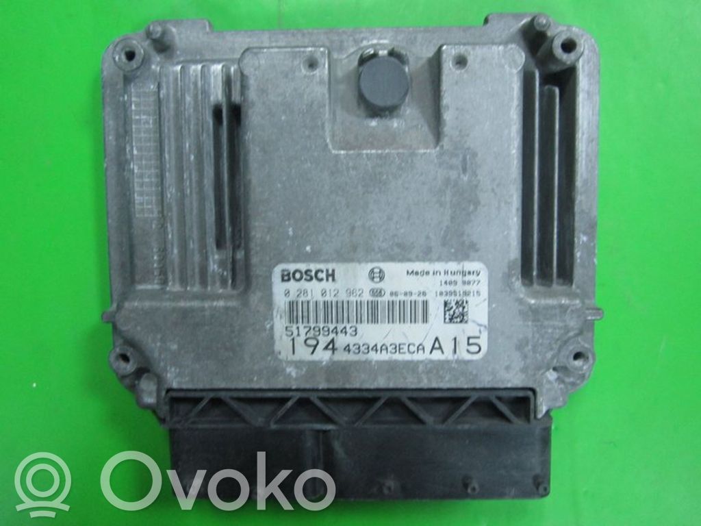 Fiat Croma Engine control unit/module ECU 