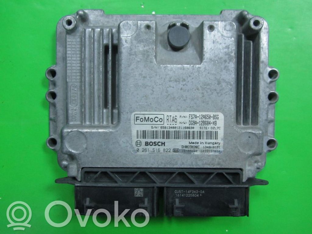 Engine control unit/module ECU   FS7A12A650BSG,0261S16822