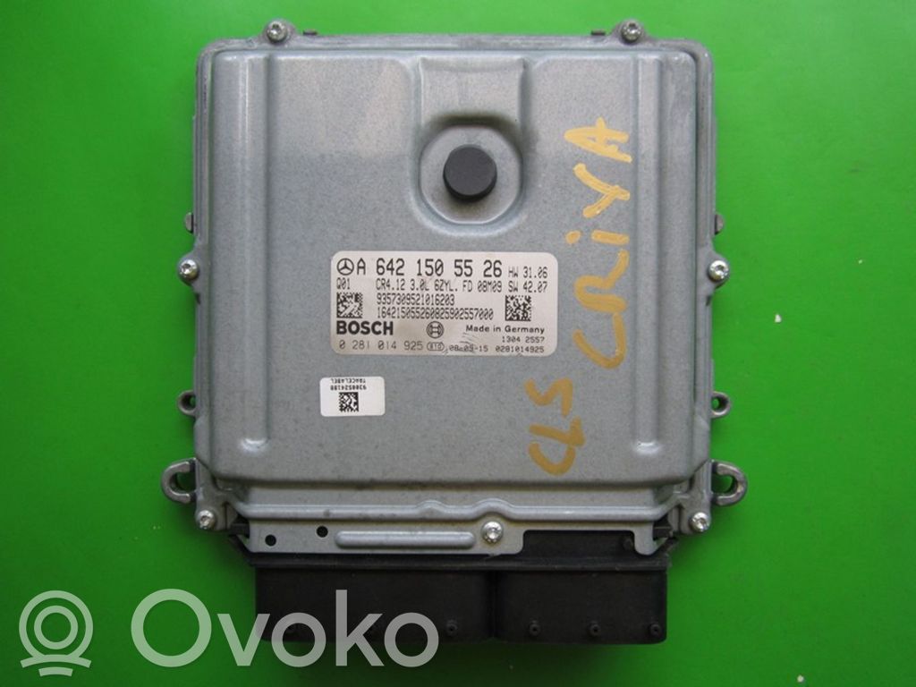Mercedes-Benz CLS C219 Komputer / Sterownik ECU silnika 