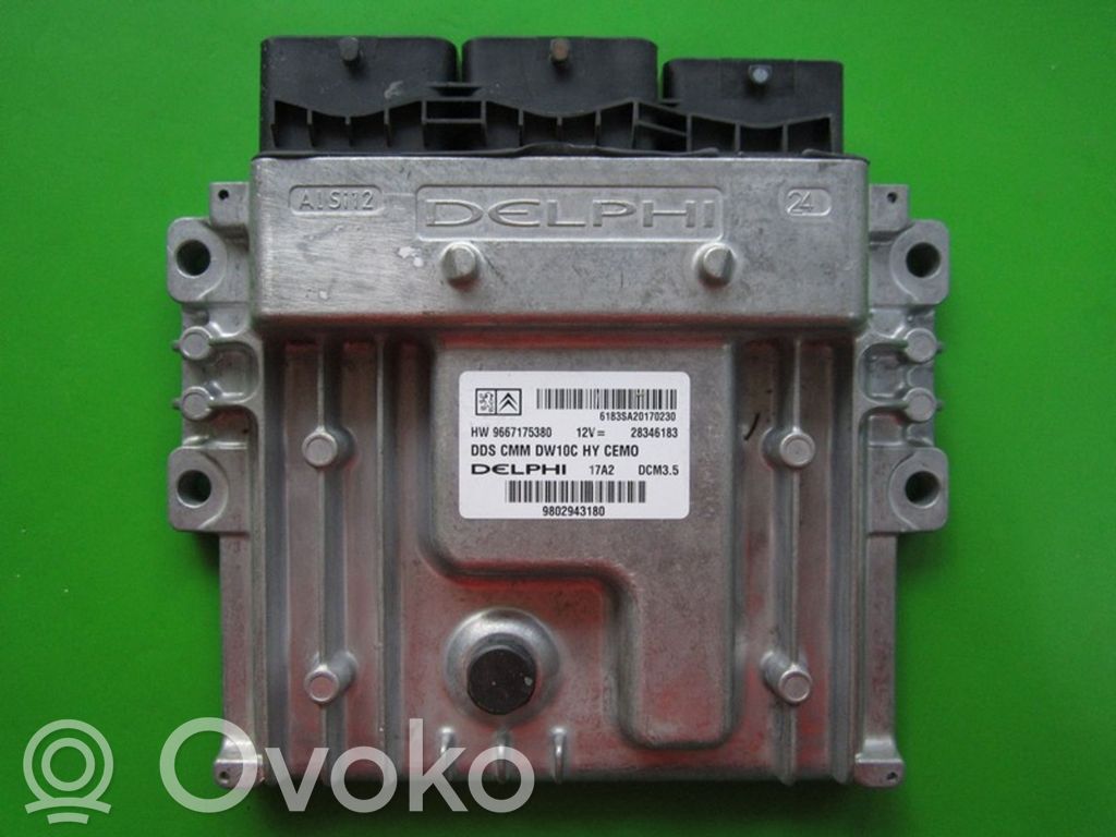Engine control unit/module ECU   9802943180,28346183