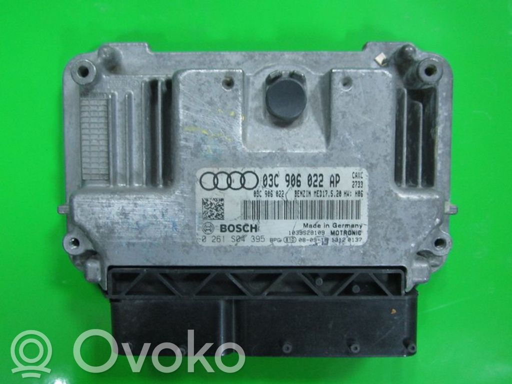 Audi A3 S3 8V Unité de commande, module ECU de moteur 