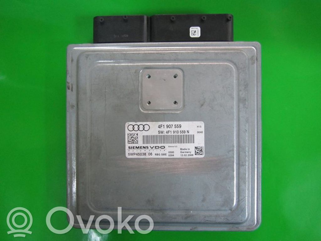 Audi A6 S6 C6 4F Komputer / Sterownik ECU silnika 