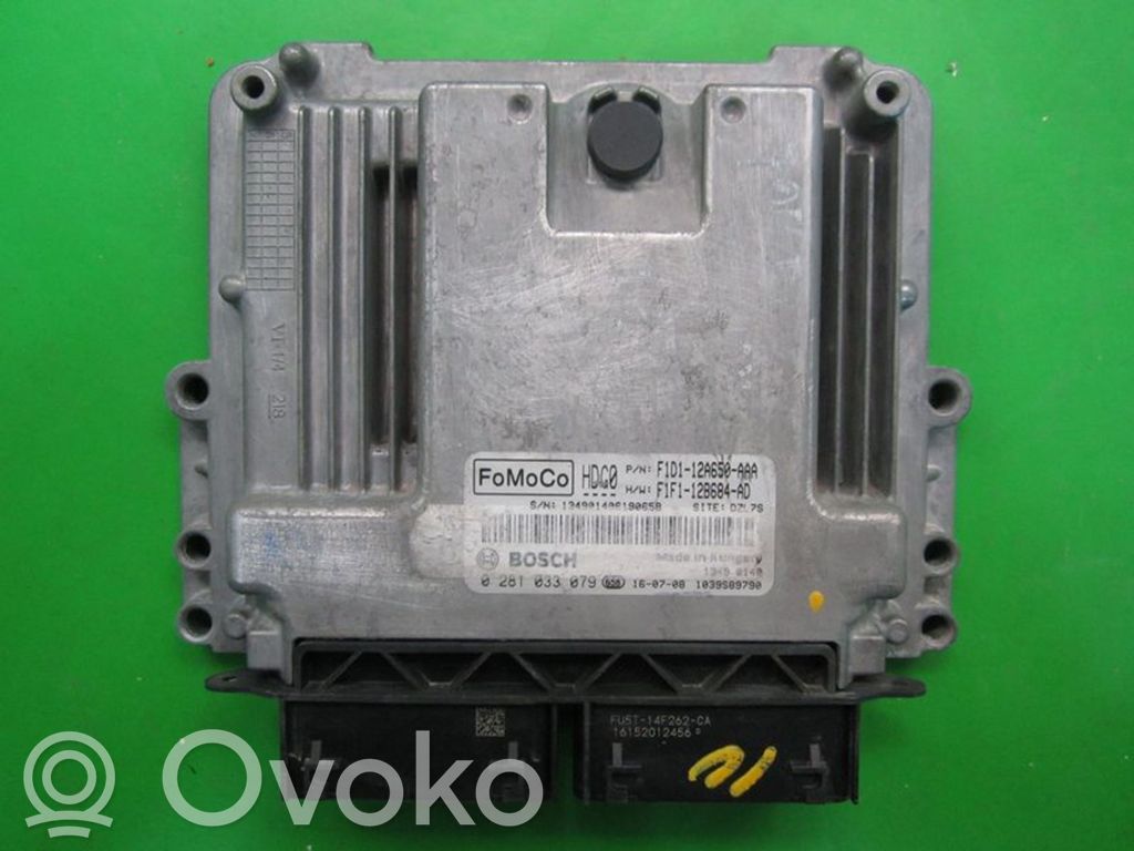 Engine control unit/module ECU   F1D112A650AAA,0281033079