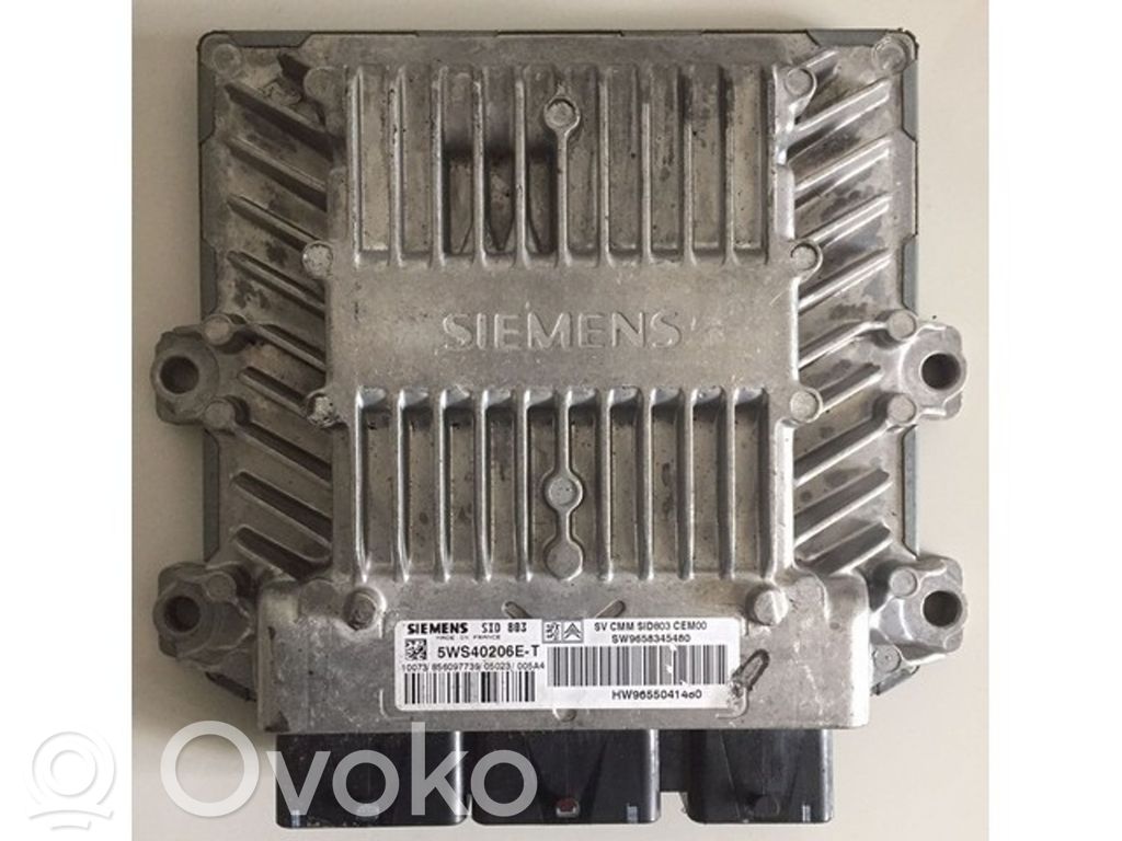 Peugeot 407 Engine control unit/module ECU 