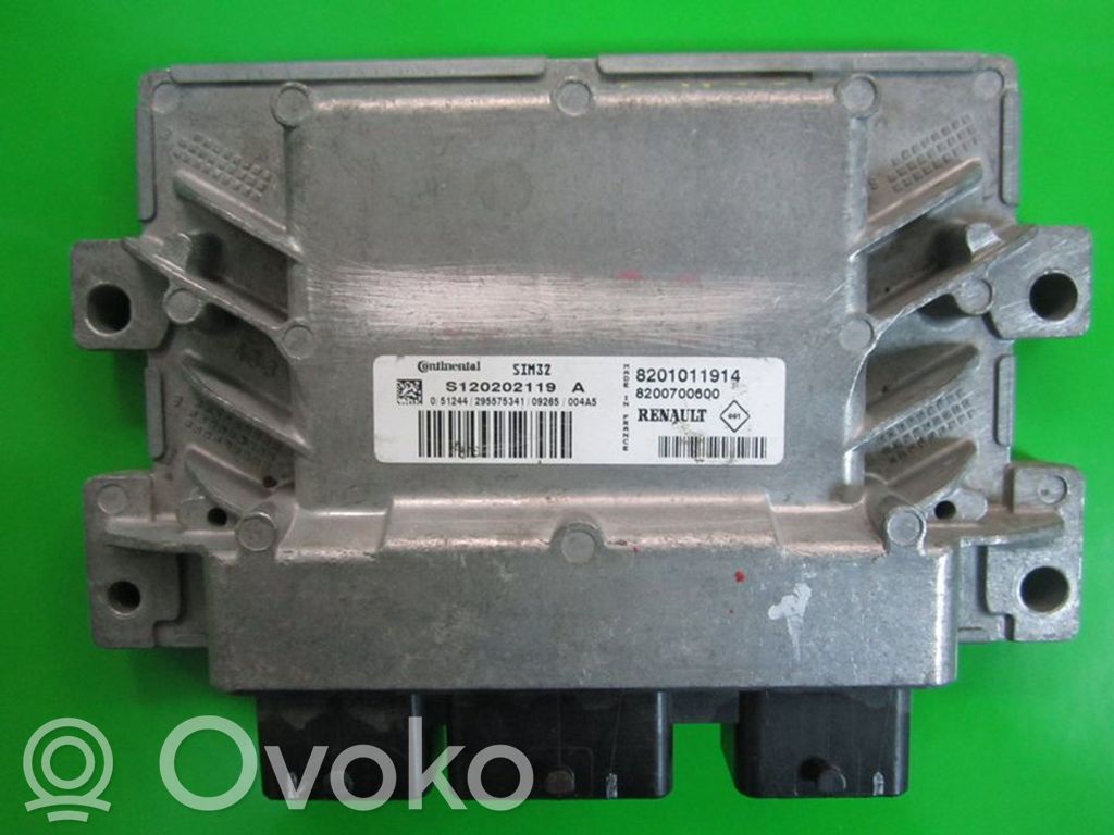 Renault Clio III Engine control unit/module ECU 