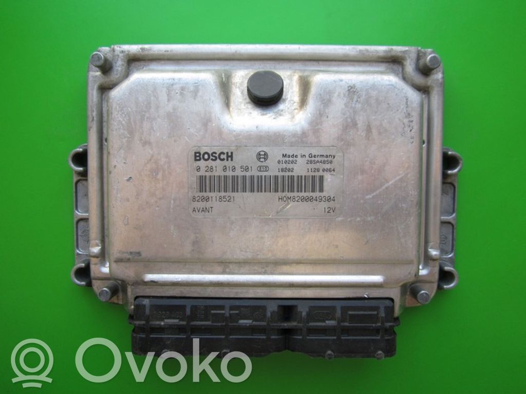 Renault Clio III Engine control unit/module ECU 