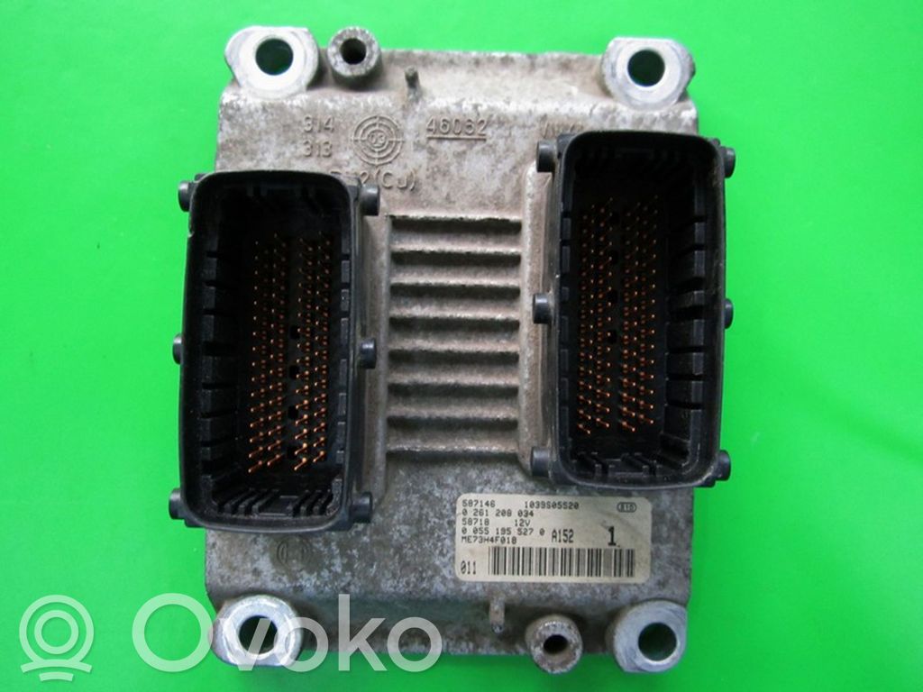 Engine control unit/module ECU   55195527,0261208034