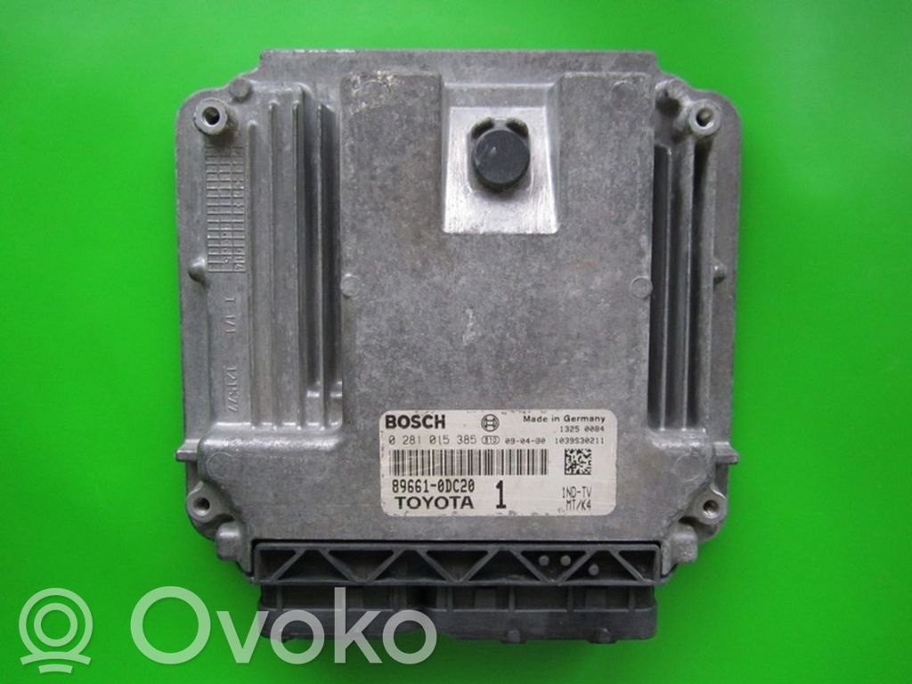 Toyota Yaris Unitate control motor/modul ECU 
