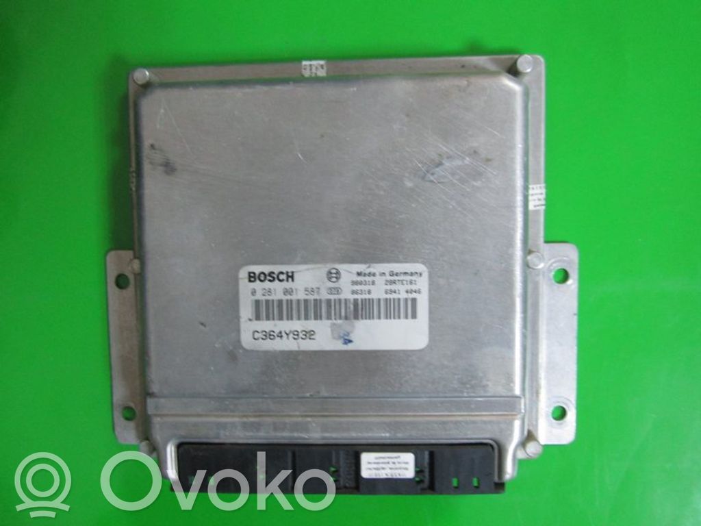 Engine control unit/module ECU   C364Y932,0281001587