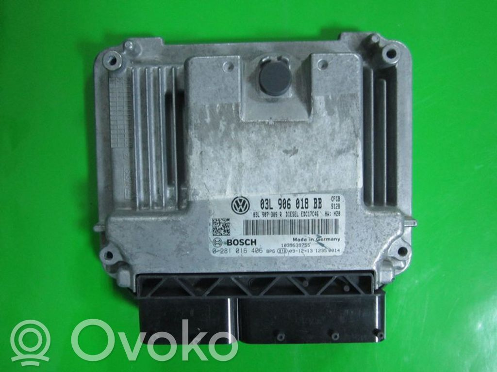 Volkswagen Golf VI Engine control unit/module ECU 
