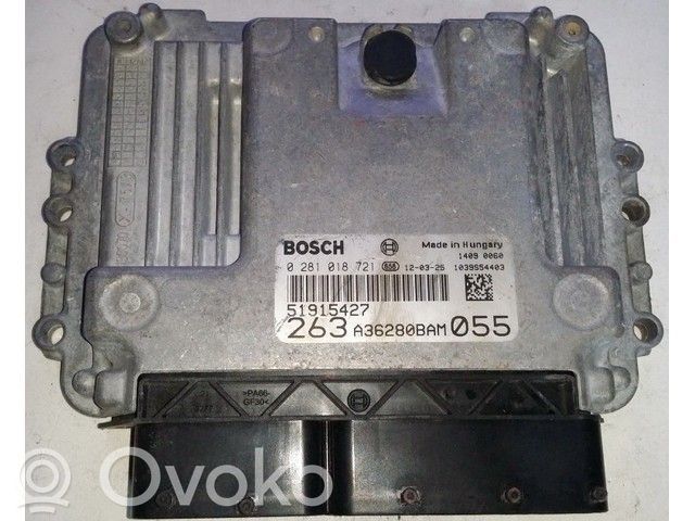 Fiat Doblo Galios (ECU) modulis 