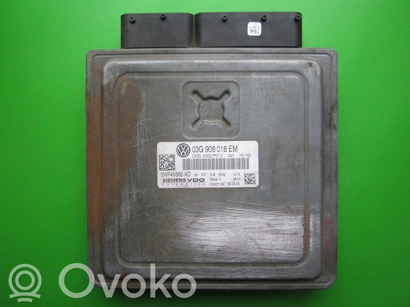 Volkswagen PASSAT B6 Centralina/modulo motore ECU 