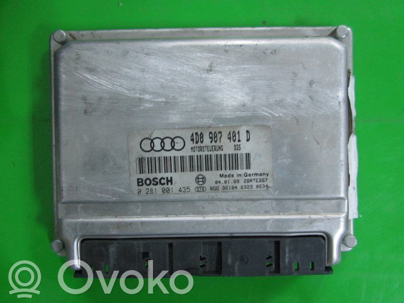Audi A8 S8 D3 4E Galios (ECU) modulis 