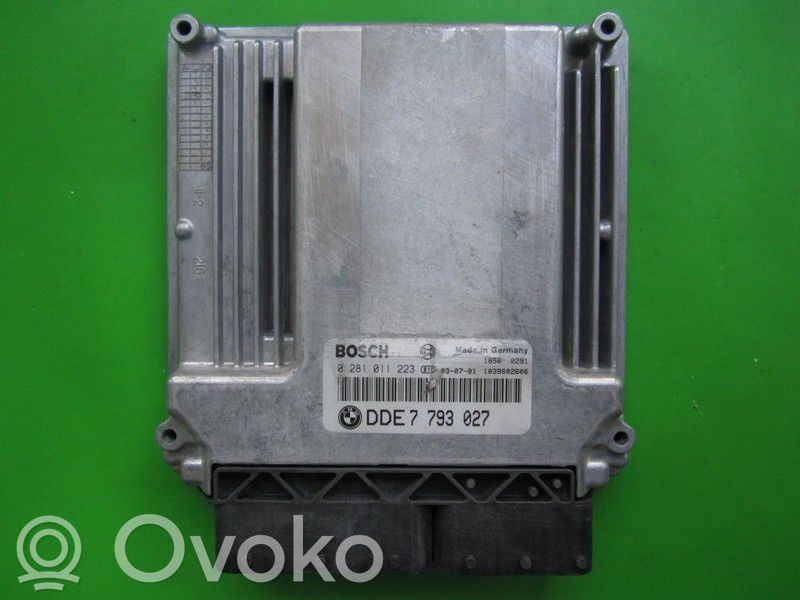 Komputer / Sterownik ECU silnika   DDE7793027,0281011223