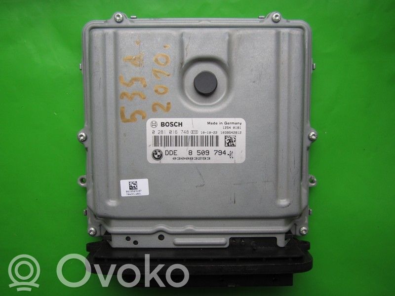 BMW 5 F10 F11 Engine control unit/module ECU 