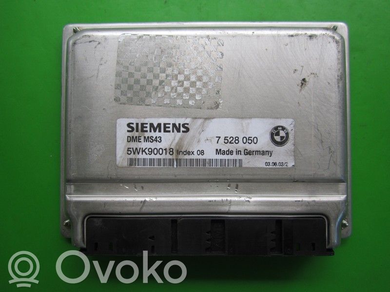 BMW X5 E53 Motora vadības bloka ECU 