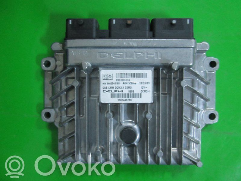 Engine control unit/module ECU   9665448780,28129193