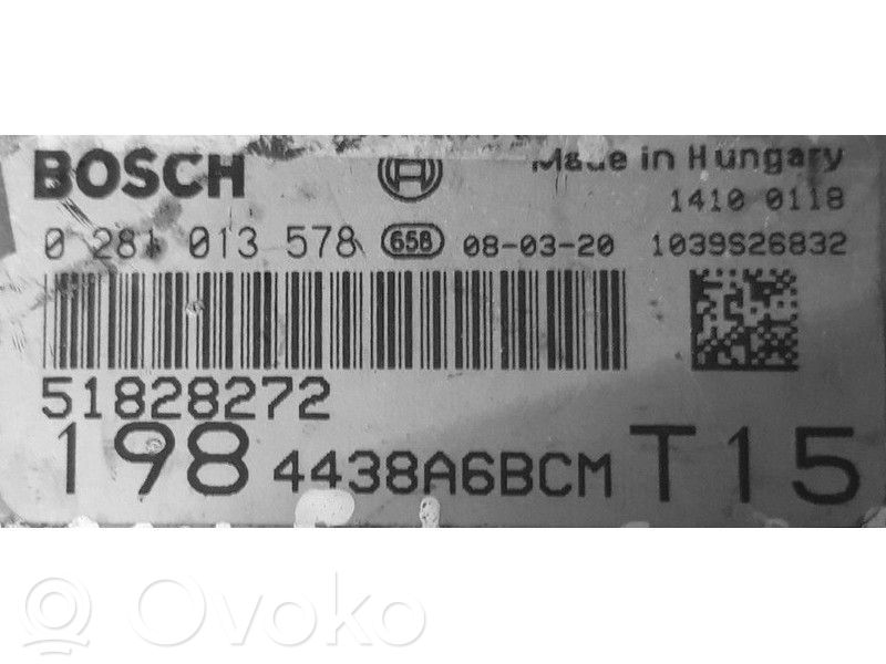 Fiat Doblo Engine control unit/module ECU 