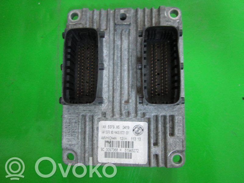 Fiat 500 Engine control unit/module ECU 