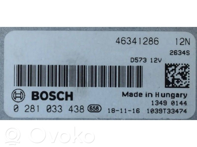 Fiat Doblo Engine control unit/module ECU 