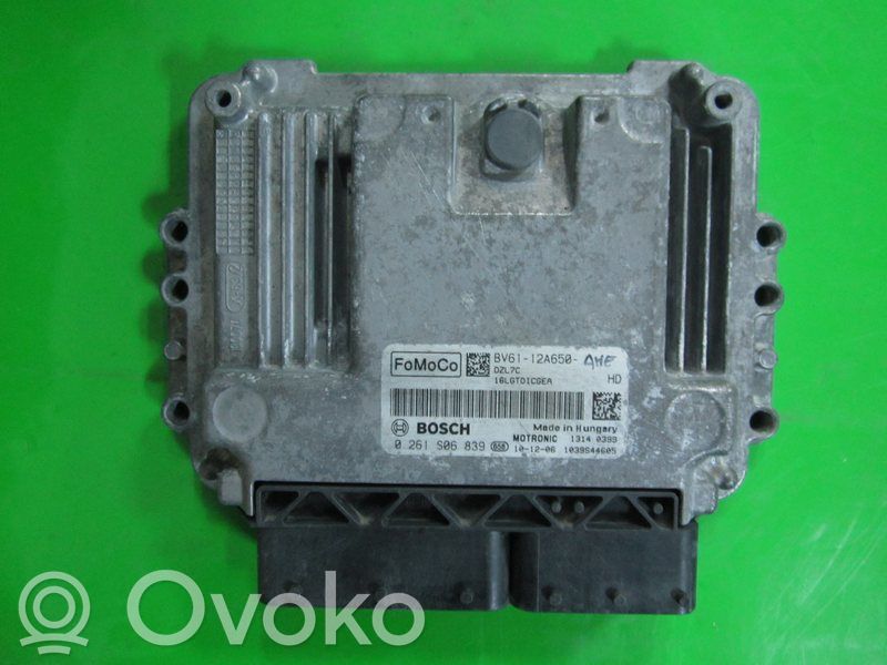 Engine control unit/module ECU   BV6112A650HD,0261S06839